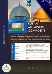 Kubah Alumunium Composite